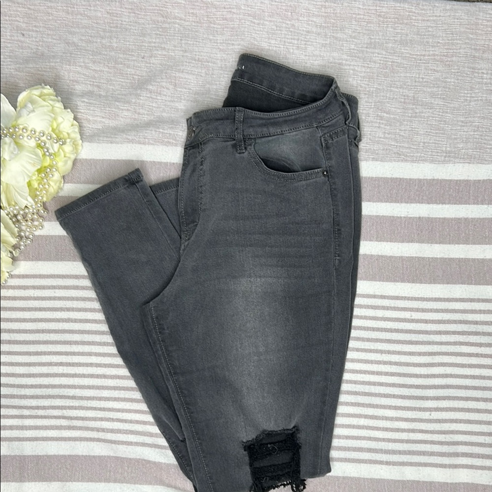 Women's Gray Jeans